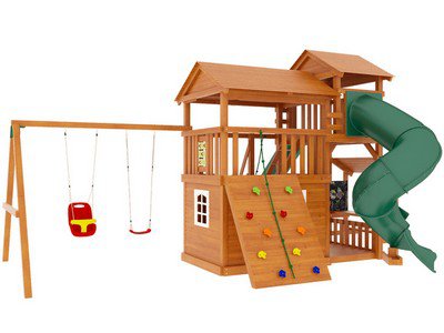 Детский деревянный домик Домик 4
