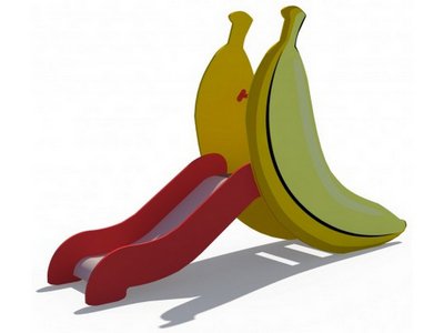Маленькая горка для детей Банан ИО 07170